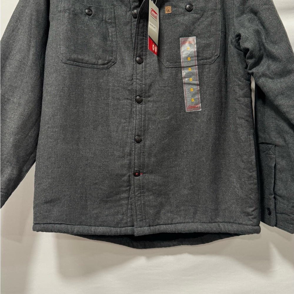 Coleman Dark Gray Shirt Jacket